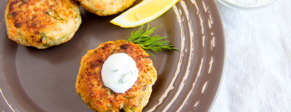 Salmon Cakes with Herb Mayonnaise